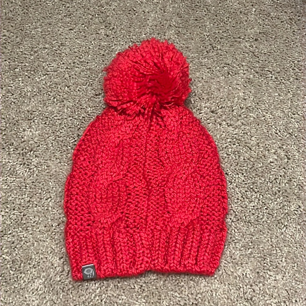 Pink/Red Beanie